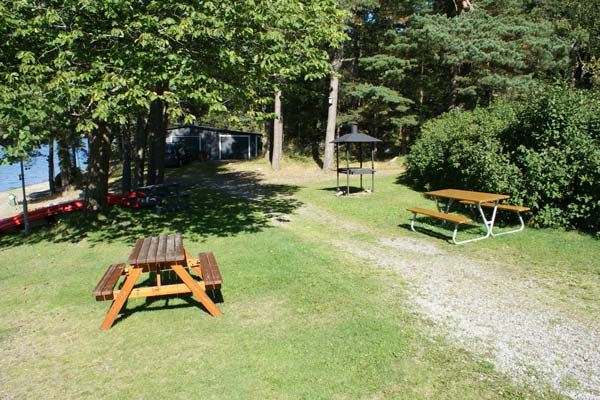 Grillplatsen hos Hällestrand semesterby