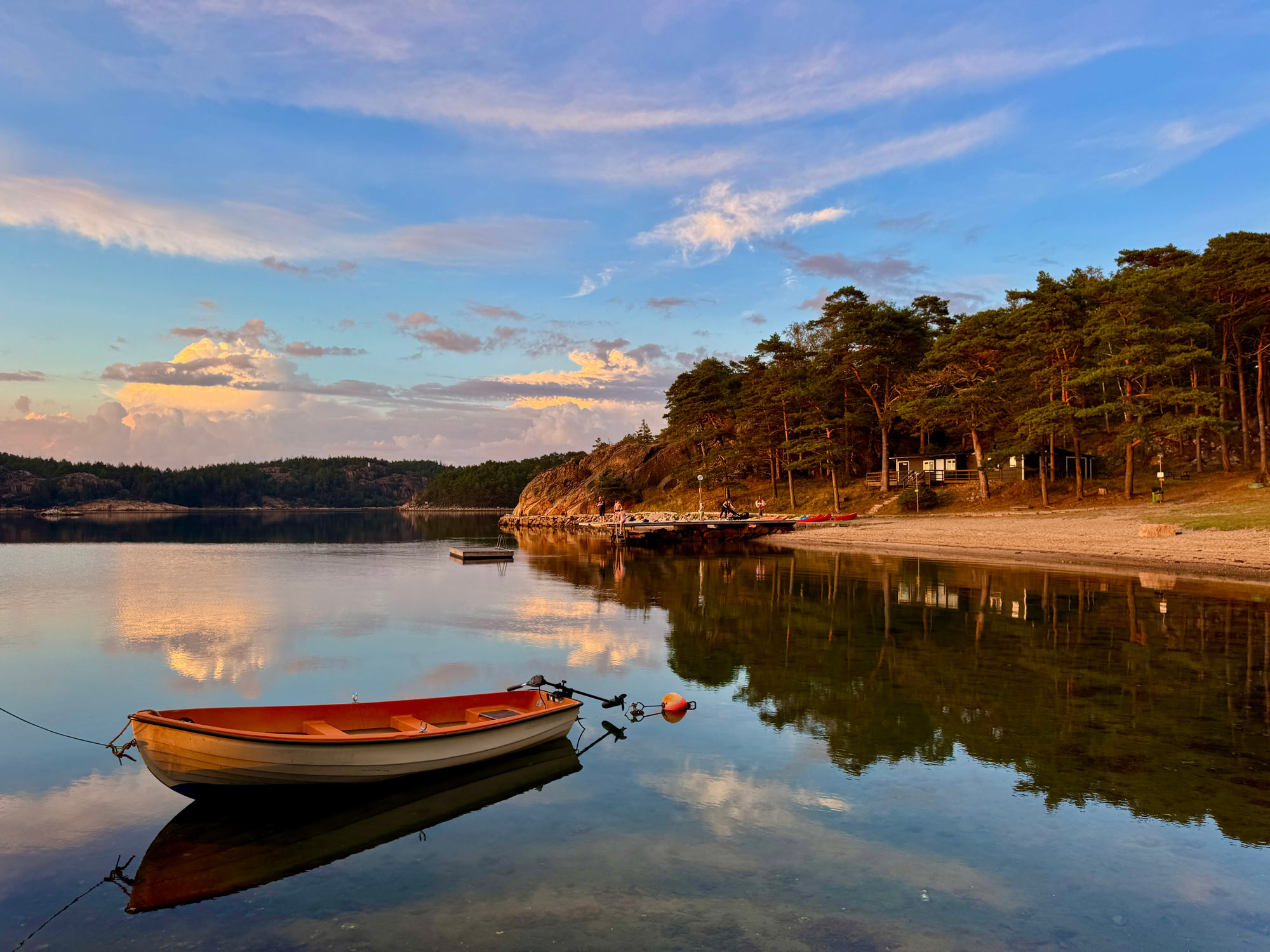 Anläggningen på sommaren