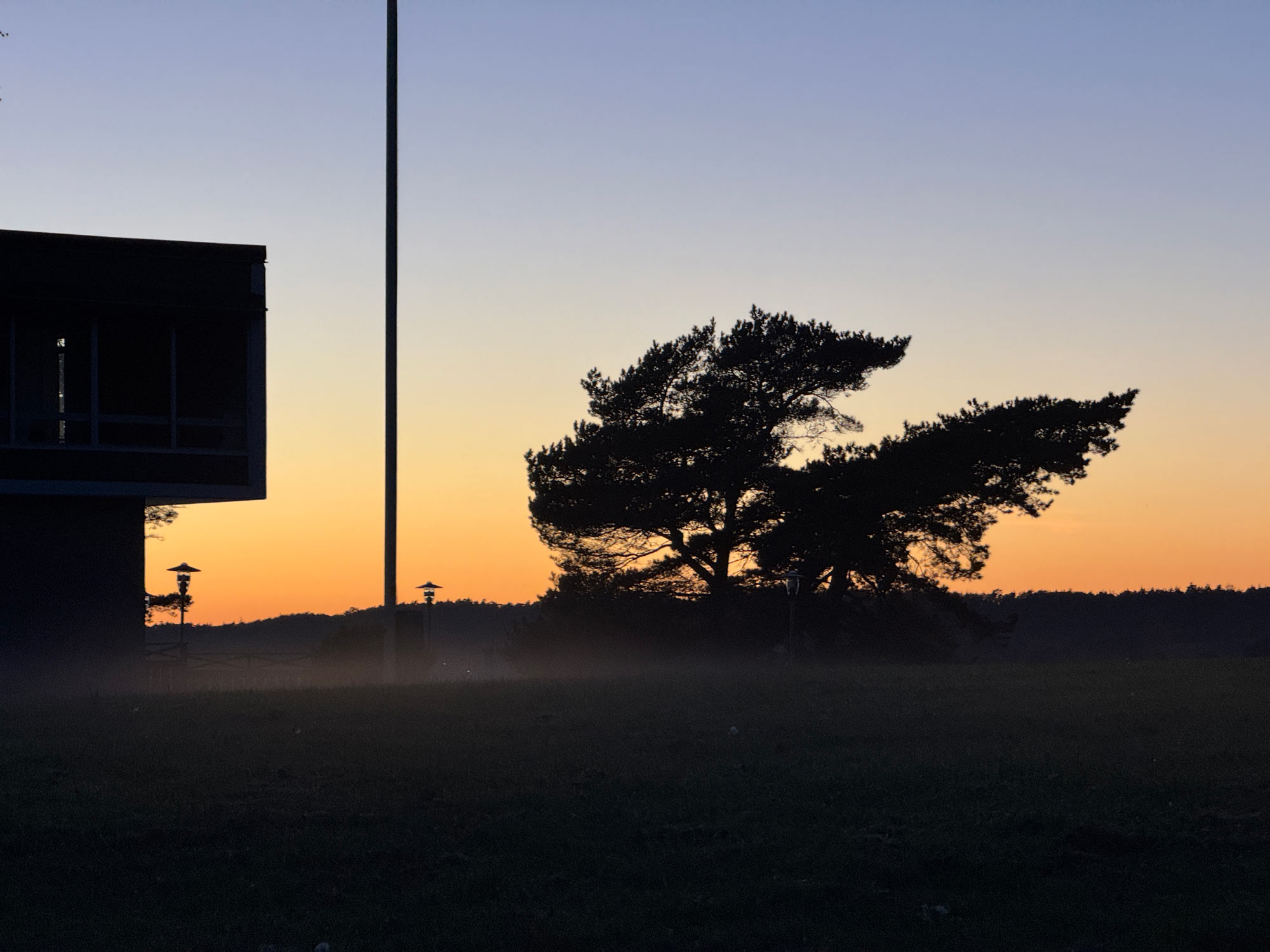 Anläggningen på sommaren