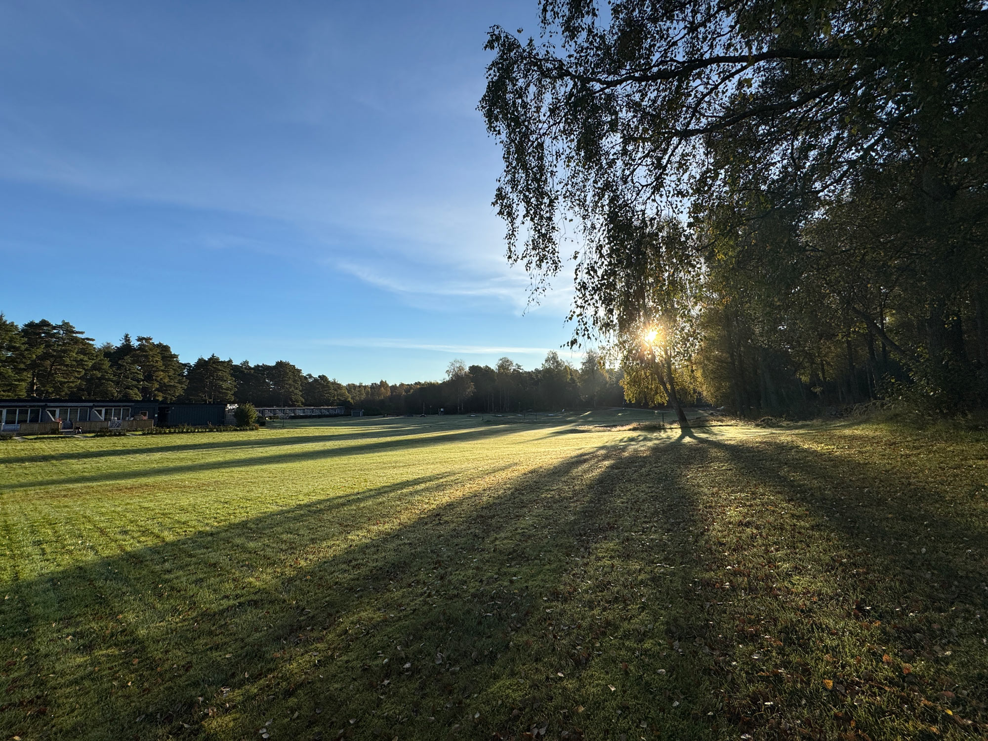 Anläggningen på sommaren