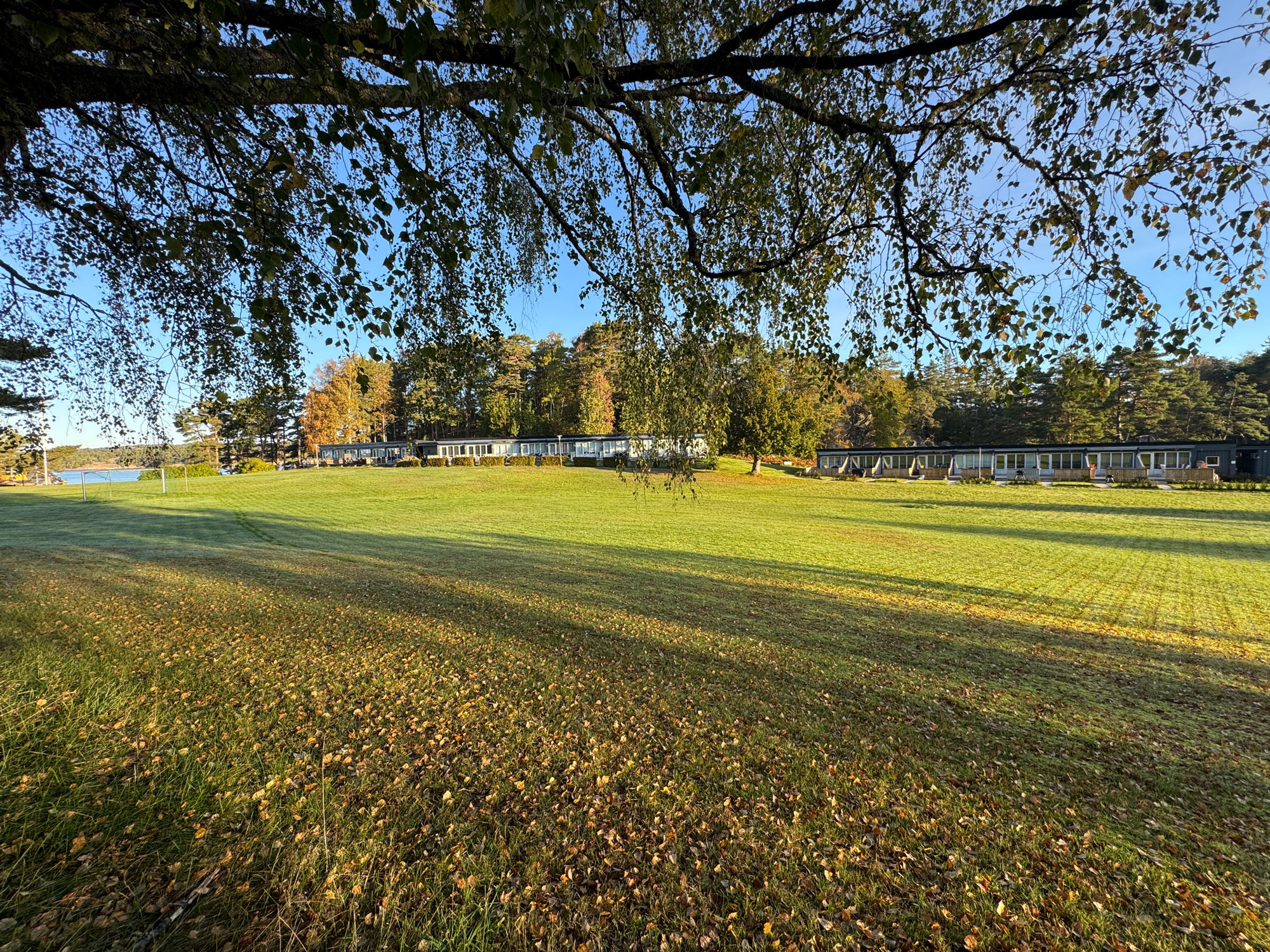 Anläggningen på sommaren