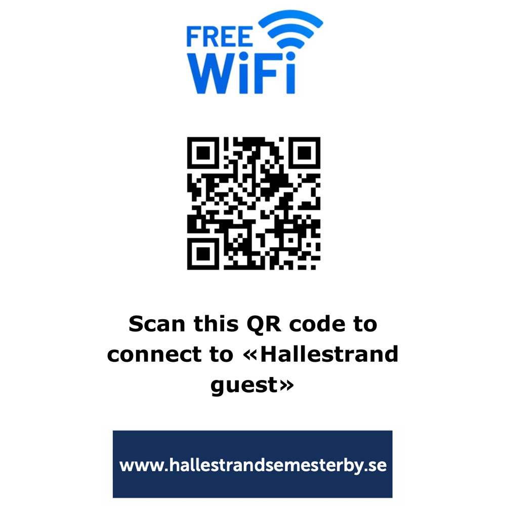QR-kod till wifi
